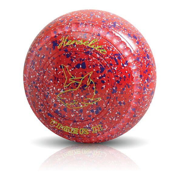 Bowls Atomic Red Henselite Tiger II Coloured