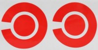 Bowls-Stickers-Red